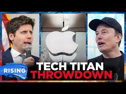 Elon Musk THROWS DOWN With Sam Altman, THREATENS To Sue APPLE Over Alleged Favoritism | Rising