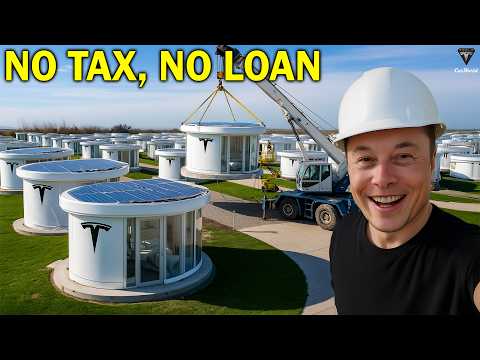 Elon Musk Announces NEW $7,999 Tesla Tiny House Finally HERE! FREE Land & Tax! What’s Inside Cool!