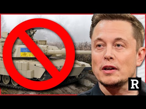 Elon Musk just shutdown Ukraine’s military with this one move | Redacted with Clayton Morris