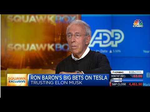 Ron Baron on CNBC: Tesla Growth Outlook, Elon Musk Biography, SpaceX, and Other Top Stock Picks