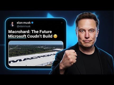 Elon Musk’s Macrohard: The AI Company That’s Literally Building Itself