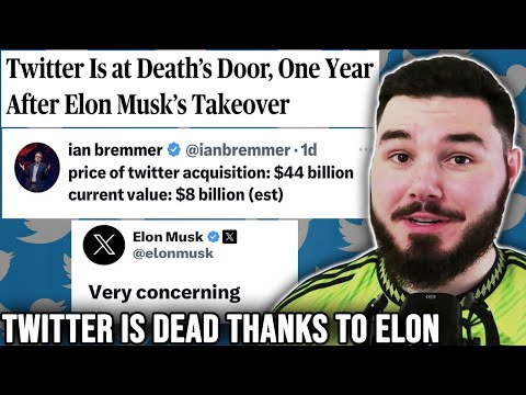 Elon Musk has finally KILLED TWITTER (1 Year after buying it)