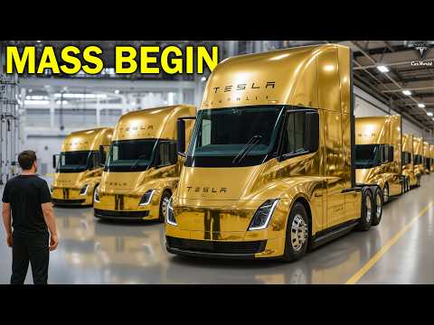 2026 Tesla Semi Truck Mass Production Finally Ready! Elon Musk DROPS AMAZING Upgrade Series!