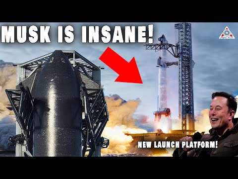 Elon Musk is INSANE! The New Starship’s launch platform…
