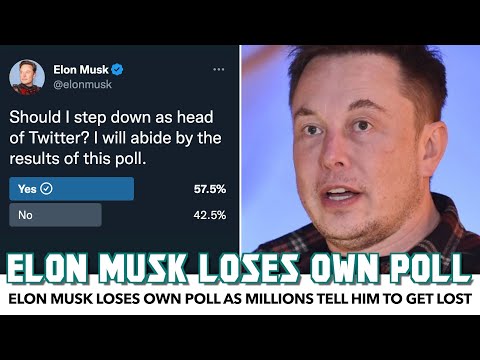 Elon Musk Loses Own Poll As Millions Tell Him To Get Lost