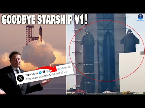 Elon Musk just declared to stop Starship V1 production! Huge update on V2 …