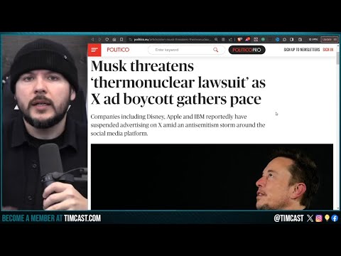 Elon Musk Vows To DESTROY Woke Cabal In NUCLEAR Lawsuit, Timcast & More Announce WE ARE GOING TO WAR