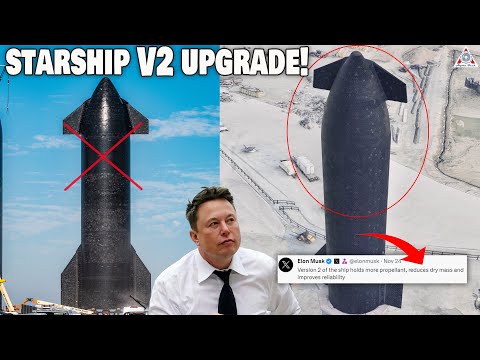 Elon Musk officially revealed Starship V2 powered by upgrade Raptor 3.0!