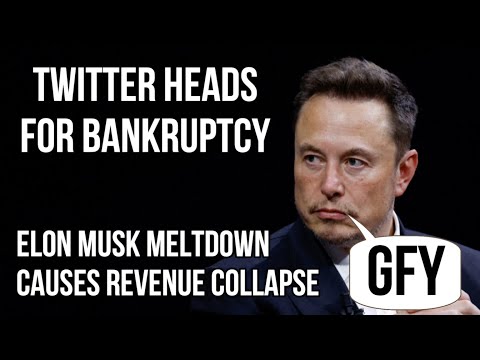 TWITTER Heads for BANKRUPTCY – Elon Musk Destroys Business by Telling Companies NOT to Advertise