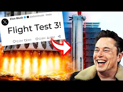 Elon Musk’s Starship Flight Test 3 LICENSED!