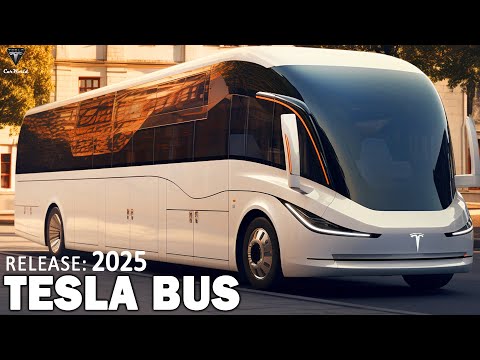 Elon Musk LEAKED 2025 Tesla Bus, Production Plan Revealed! Is this Greyhound Lines Biggest Rival?
