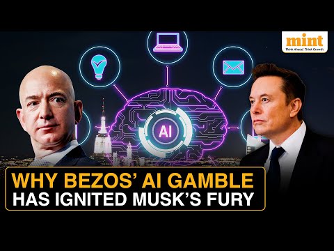 ‘Copycat!’: Elon Musk Publicly SLAMS Jeff Bezos Over $6 Billion AI Startup ‘Project Prometheus’