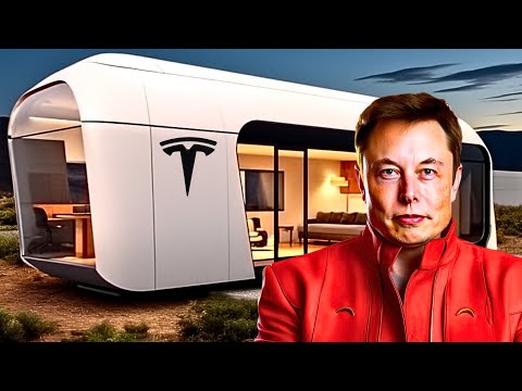 Elon Musk’s NEW $15,000 Tesla Home For  A Sustainable Future SHOCKED The Entire Real Estate World!