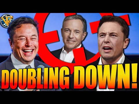 Elon Musk ATTACKS Disney AGAIN! | Walt Disney Company | Financial News