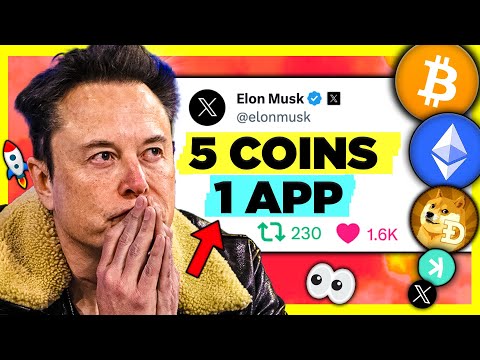 Elon Musk’s BIG PLAN to Integrate 5 Cryptos into X (Twitter)