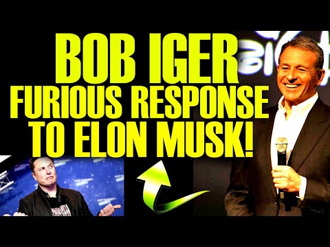 BOB IGER FURIOUS RESPONSE TO ELON MUSK AFTER DISNEY DISASTER! This Is God-Awful Now