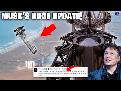 This is INSANE! Elon Musk just declared Starship Super Heavy relaunch in hour…