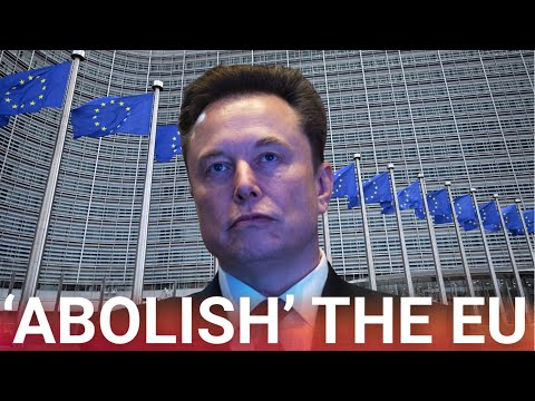 Elon Musk calls for ‘abolishment’ of the EU after X slapped with enormous fine