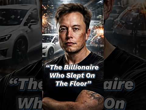 Why Elon Musk Slept On The Floor Of His Own Factory
