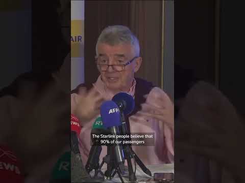 Ryanair’s CEO responds to Musk’s takeover threat