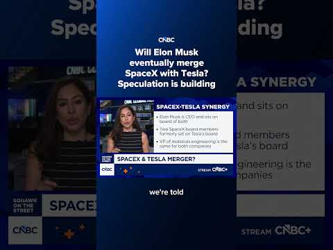 Will Elon Musk eventually merge SpaceX with Tesla? Speculation is building