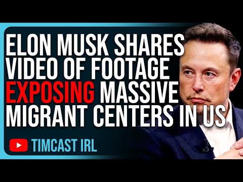 Elon Musk Shares Video Of Footage EXPOSING Migrant Centers, US Govt. Spends Over 80k Per Migrant