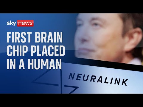 Elon Musk’s Neuralink company implants brain chip in human for first time