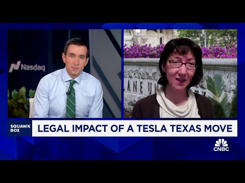 Tulane Law professor Ann Lipton on Elon Musk’s pay package, legal impact of Tesla’s move to Texas