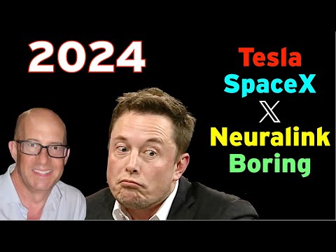 Happy 2024! Elon Musk – Tesla – SpaceX – X – Neuralink – Boring Company