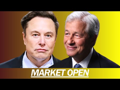 WAS ELON MUSK LYING, BANK EARNINGS, SMALL CAP ROTATION FROM NVIDIA FINALLY HAPPENING | MARKET OPEN