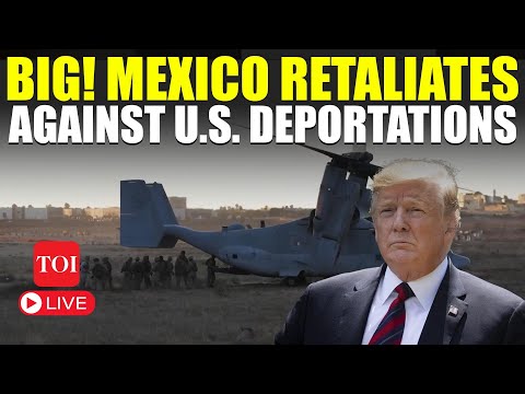 LIVE: Mexico Vs US ‘War’: US Troops Storm Border; Trump Deportation Plane Blocked | Watch